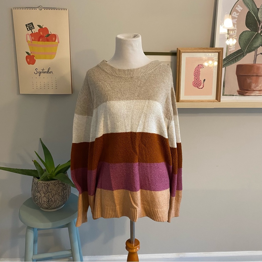 Ava & Viv striped sweater